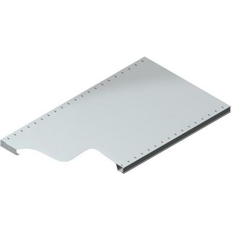 PROVOST - Tablette tôlée en acier galvanisé pour rayonnage Prospace+