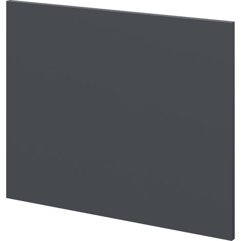 Satin Anthracite MDF 700mm L Shaped End Bath Panel (1/4)