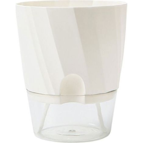Arrosoir automatique avec corde Plante hydroponique ronde en plastique épaissi Plante à succion automatique amovible Label (1/4)