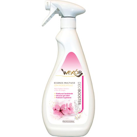 DEOBOOSTER ARMONIA ROSA ESSENZA PER AMBIENTI 750ML WEXOR