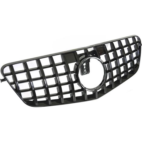 Grille calandre Mercedes classe E W212 de 2009 a 2013 Look GT Noir-42695357 (1/4)