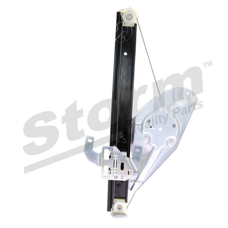 Mécanisme de lève-vitre arrière droit compatible Audi 4B0839462 (1/4)