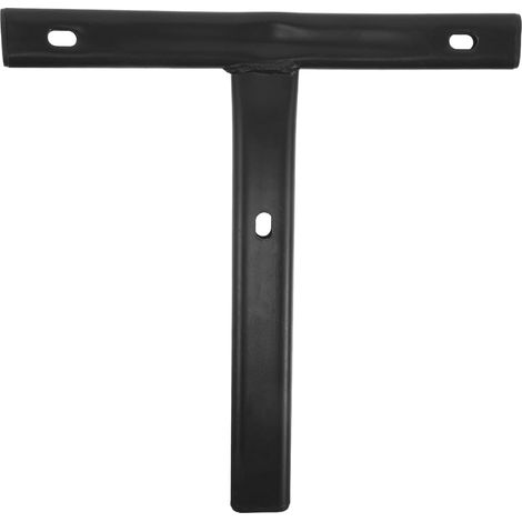 Barra de soporte de acero en forma de T para silla de oficina giratoria, varilla de respaldo de 21,5 x 14,5 cm, color negro. Pieza de repuesto compatible con sillas gaming y sillones reclinables. (1/5)