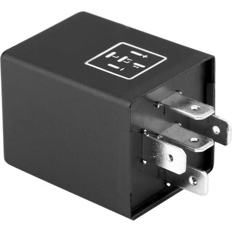 Décodeur de relais de clignotant de voiture EP27 FL27 à 5 broches pour clignotant LED 12V