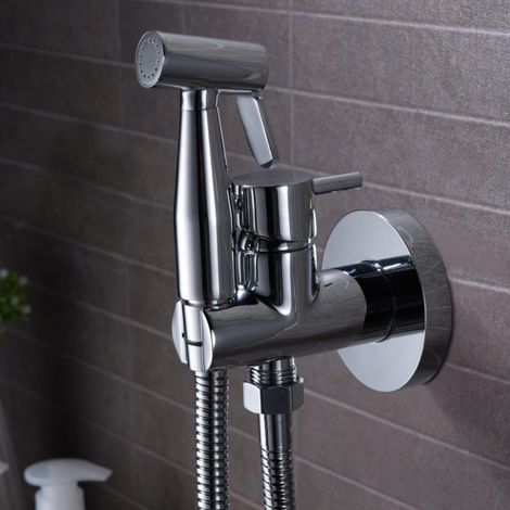 Imex - Grifo Bidet Empotrado WC Cromado Serie Múnich
