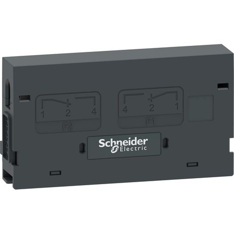 Contacto auxiliar TransferPacT IP20 90 mm con función de señalización y montaje en clip