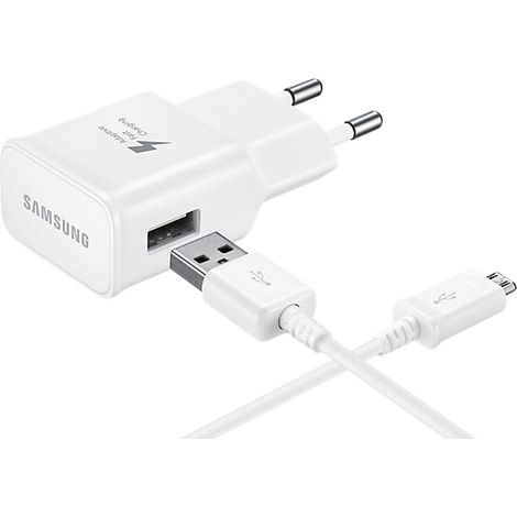 Adaptador de viaje Samsung ep-ta20ewe carga rápida 2A (1/3)