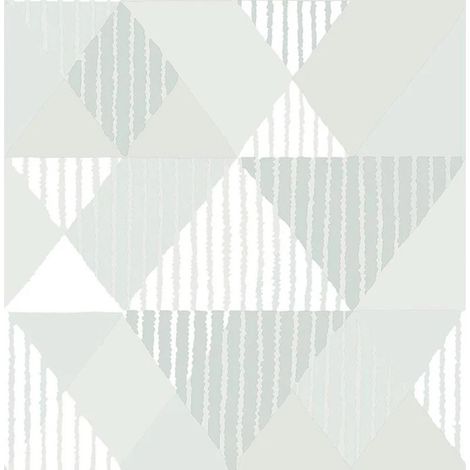 A Street Prints Geometric Triangle Grey Wallpaper Stylish Modern Paste The Wall (1/4)