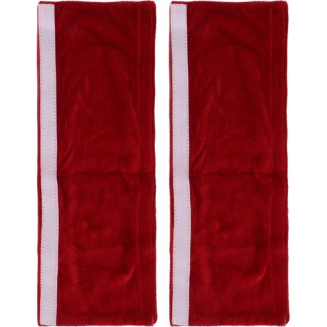 Lot de 2 poignées de porte de réfrigérateur, gants souples et anti-poussière pour cuisine et salle à manger, couleur bordeaux (1/5)