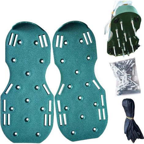 Chaussures Aératrices pour Pelouse - Chaussures de Jardin à Picots avec (1/5)