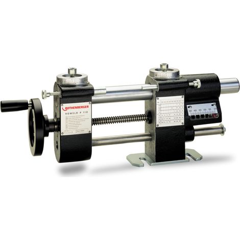 Machine à souder les tubes en plastique ROWELD® P 110, unité de base avec support de montage