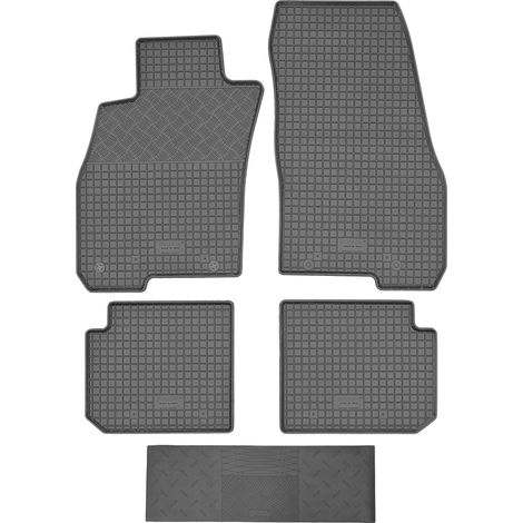 Rigum Fußmatten 903874 + Abdeckung 900101 – Alfa Romeo Mito Schrägheck (2008–2018), Leichtmetallfelgen FL, vorne – montiert (1/5)