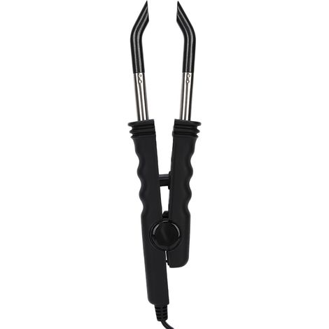 Connecteur pour extensions de cheveux, fer à souder à température réglable, noir, prise américaine 110 V (1/5)
