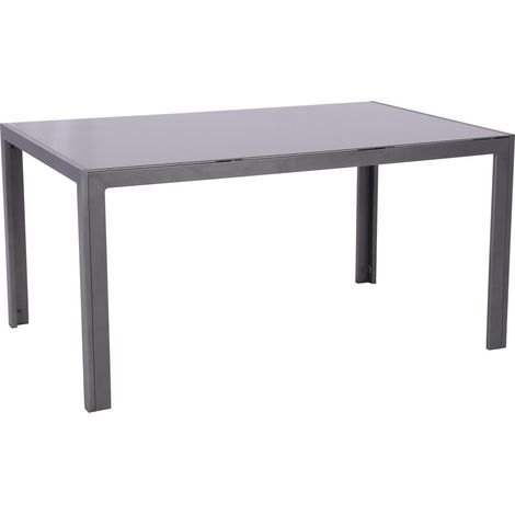 TrendLine Glastisch New York anthrazit Gartentisch (1/3)