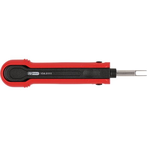 KS Tools - Extracteur de cosses pour connecteurs Faston - 1,6 mm - 154.0111 (1/2)