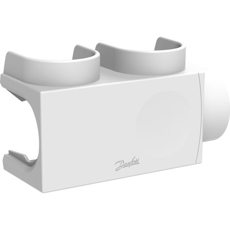Danfoss Kunststoffabdeckung für VHS-DV Eck, Fühler links in RAL 9016, Heizkörper 3/4'', 013G7970 (1/3)