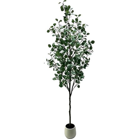 Arbre en Eucalyptus Artificiel, Feuilles Réalistes, Finition Luxueuse, 180cm (1/2)