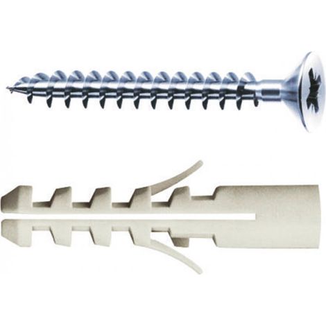 TASSELLO NYLON MAURER PLUS Ø10MM C/VITE MV107
