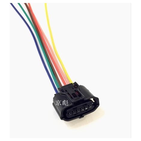 Crown/Camry/Lexus accelerator pedal, front and rear bumper, parking sensors, reversing radar wiring harness connector 6P (1/3)