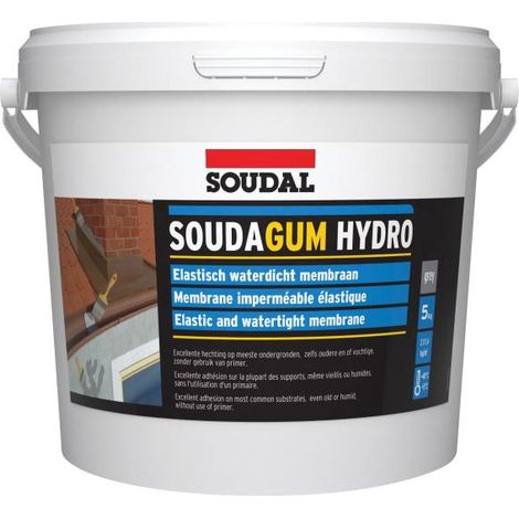 Soudal Abdichtbeschichtung Soudagum Hydro 1kg grau 134553