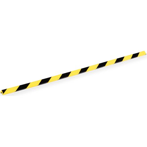 Durable Eckschutzprofil C20 Warnprofil magnetisch, 1m, Packung à 5 Stück, gelb/schwarz, 1111130
