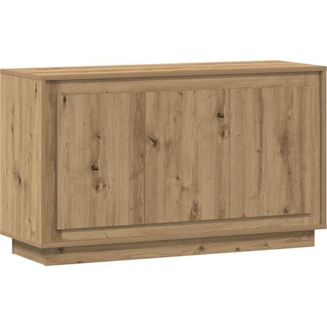 vidaXL Credenza Artisan Rovere 102x35x55 cm Legno ingegnerizzato