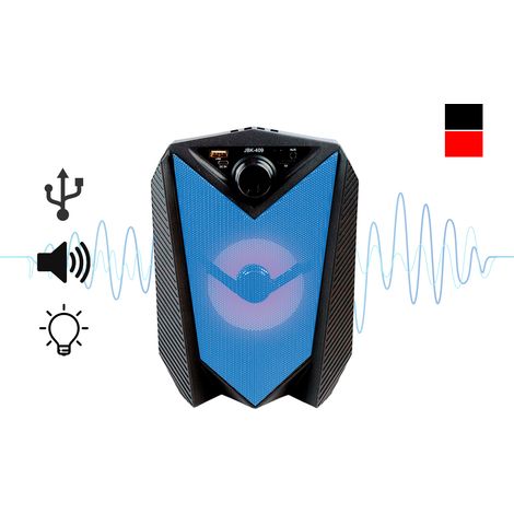 Cassa speaker altoparlante MP3 FM USB ingresso AUX portatile ricaricabile JBK409