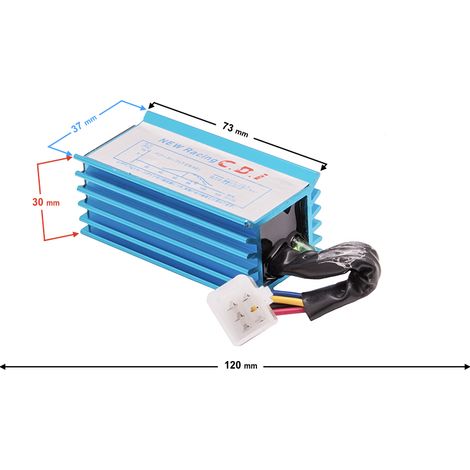 4T Zündmodul - blaues Tuning (1/2)