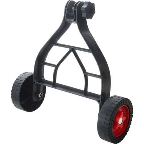 Mower support wheel, adjustable mower wheel for push mowers, suitable for cutting bars from 25 mm to 28 mm (1/5)