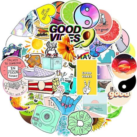 Méga pack d'autocollants - Good Vibes (1/3)