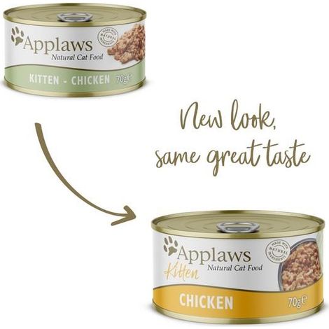 Applaws Kitten Food Chicken 70g PK24 - 262827 (1/3)