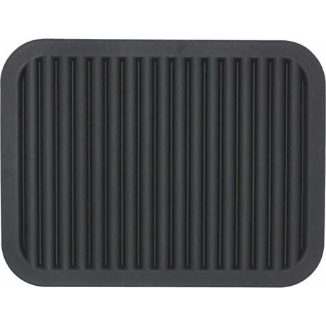 2 pièces, Noir Dessous de plat en silicone pour plats chauds et marmites, coussins chauffants pour plans de travail, tables, porte-pots, repose-cuillè (1/5)