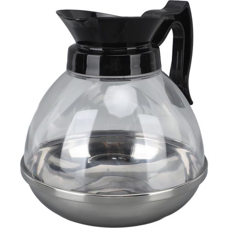 1,2 Liter Kaffeekanne als Ersatz, vielseitige ABS-Teekanne mit komfortablem Griff und dicht schließender Öffnung für Kaffeemaschine und Herd. (1/5)