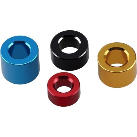 10 rondelles plates en aluminium, bagues alliage d'aluminium (1/3)
