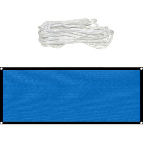Filet d'ombrage rectangulaire résistant aux UV, protection solaire, abri pour plantes de jardin, 2 x 4 m, respirant, pour terrasse, jardin et activités extérieures. (1/2)