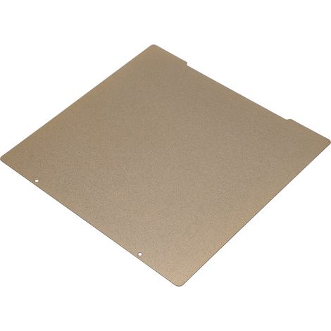 Plateau d'impression 3D en acier à ressort avec poudre PEI, lit stable pour MK3S, 253,8x241 mm, surface adhérente durable (1/5)