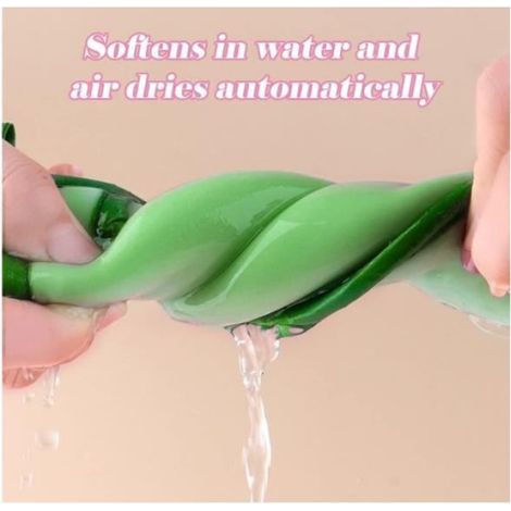 Gants de Bain exfoliants Super Doux - Marque - Modèle - Synthétique - Blanc - 16 x 21 cm (1/4)