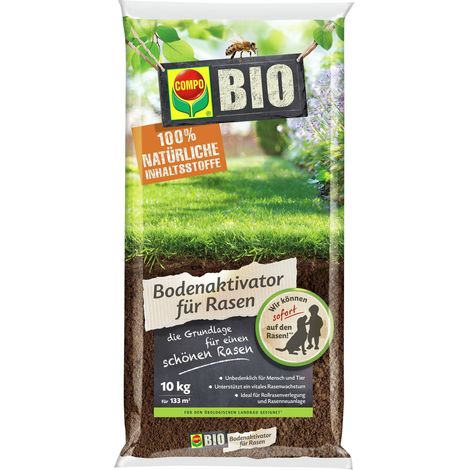 COMPO BIO Bodenaktivator für Rasen 10 Kg Beutel (1/5)