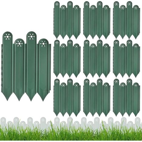 Bordures de Jardin - Kit de Bordure de Pelouse Souple - Barrière Décorative (1/4)