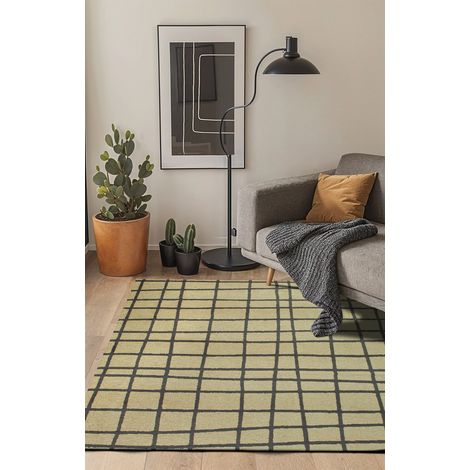TEPPICH - CARO BENEFFITO KOLLEKTION - CREAMY BLACK - Teppich - GRAU - 240x340cm