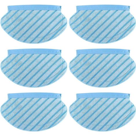 Lot de 6 chiffons de lavage patins ensemble pour Ecovacs Deebot Ozmo 920 950 pièces pour aspirateur de rechange maison accessoires (1/5)