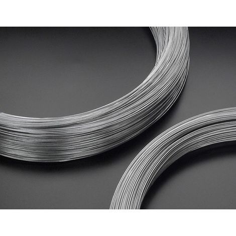 Filo di Ferro Zincato 5 kg 1.1mm 665 metri per Legatura Rete da Recinzione Cotto