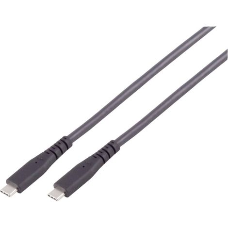 Cavo di collegamento USB-C ®, USB4 Gen 3x2, 240 W, 1 m. 10080129 BKL Electronic Contenuto: 1 pz.