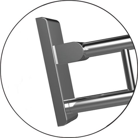 Normbau Inox Care Stützklappgriff vario, einhängbar, L:900