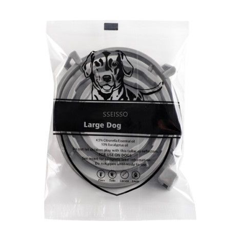 Collier anti-puces et anti-tiques pour chat et chien, lot de 1, grand chien 70cm, collier de protection animale, traitement longue durée, accessoire d'hygiène vétérinaire. (1/5)