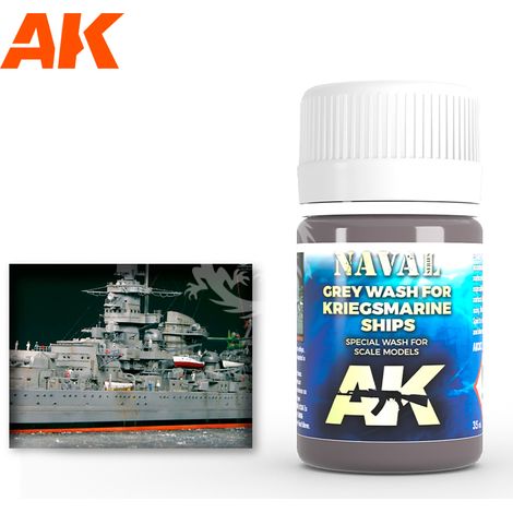 Liquide de vieillissement Gris pour navires de la Kriegsmarine AK-303 AK303 (1/2)