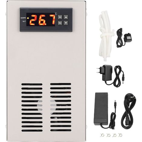 Refroidisseur d'aquarium intelligent WiFi, affichage numérique, refroidisseur électronique, Machine de refroidissement par eau pour Aquarium de 35l, prise ue de-55 à 120 degrés