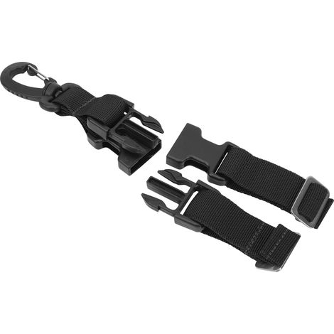 Sangle de fixation pour palmes à boucle à libération rapide, équipement de rangement pour matériel de plongée, noir