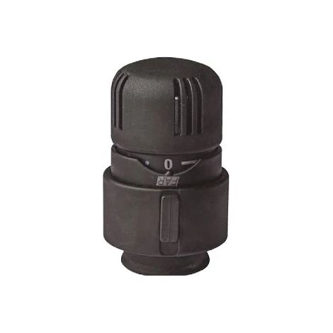 Comando Termostatico a Liquido con Sensore Incorporato (Far) Nero Opaco