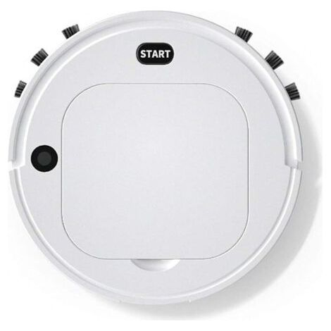 3-in-1 Reinigungsroboter mit mobilem Luftbefeuchter, Kehrroboter mit eingebautem 1200-mAh-Akku, nur 6,9 cm dick, leise Reinigung mit 60 dB, geeignet für Teppiche und Hartböden. (1/5)
